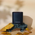 9.8oz Premium Soy Wax Black Amber ya fito kyandir